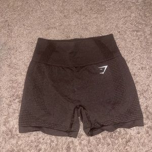 Gymshark Vital Seamless Short in Brown Marl